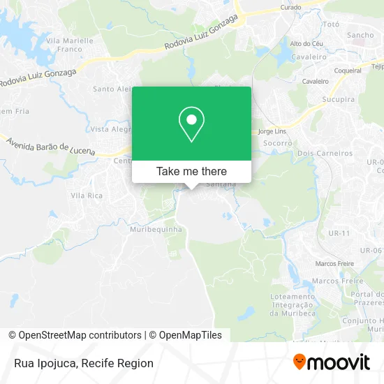 Rua Ipojuca map