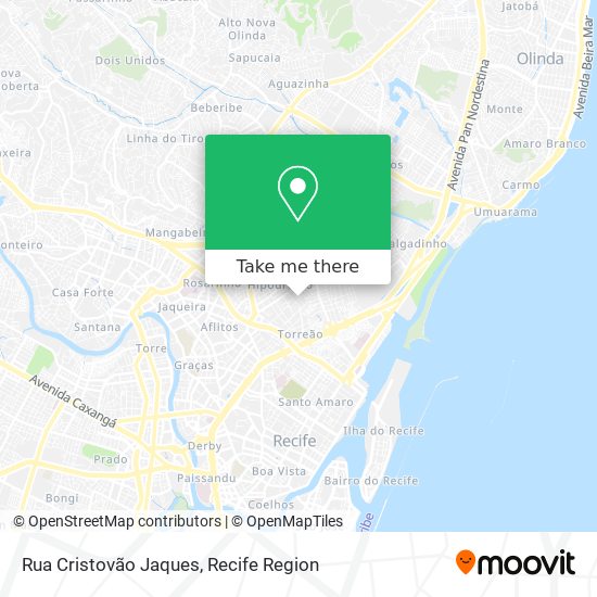 Rua Cristovão Jaques map