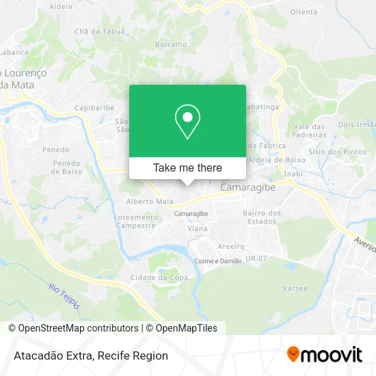 Atacadão Extra map