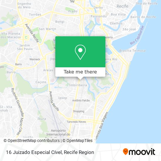 16 Juizado Especial Cível map