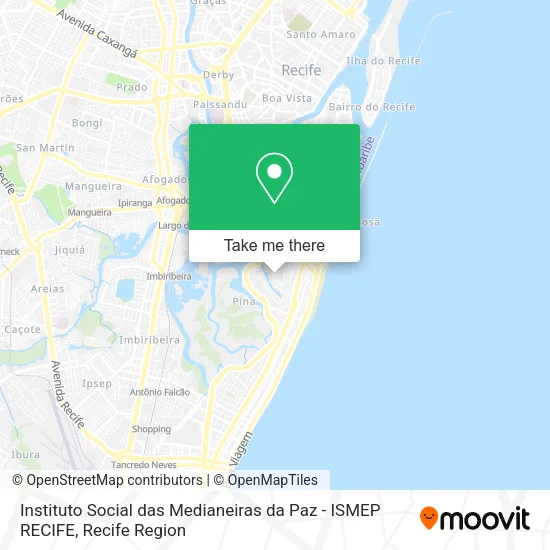 Instituto Social das Medianeiras da Paz - ISMEP RECIFE map