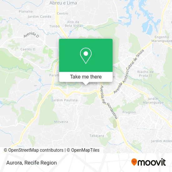 Aurora map