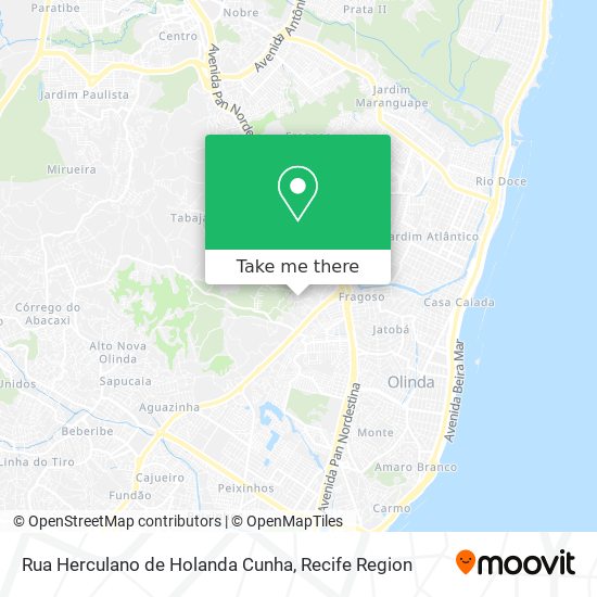 Rua Herculano de Holanda Cunha map