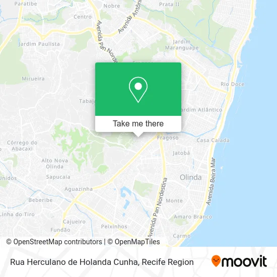 Rua Herculano de Holanda Cunha map