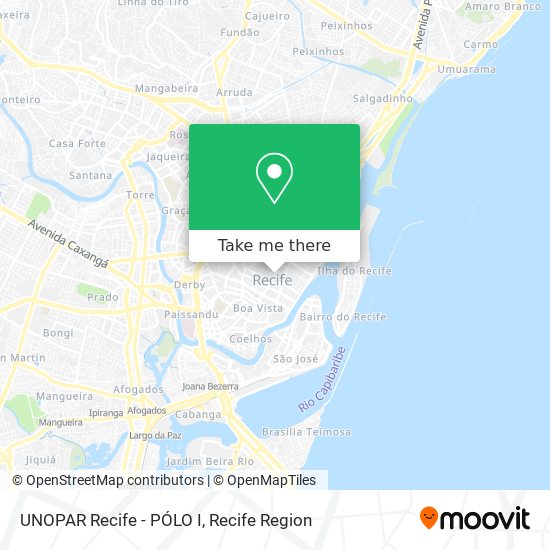 UNOPAR Recife - PÓLO I map