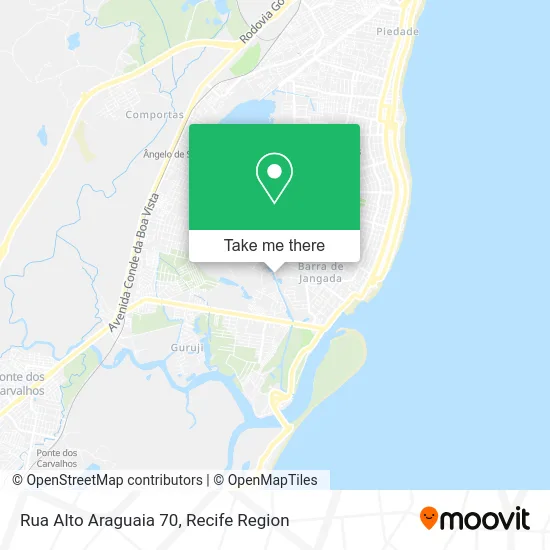 Rua Alto Araguaia 70 map