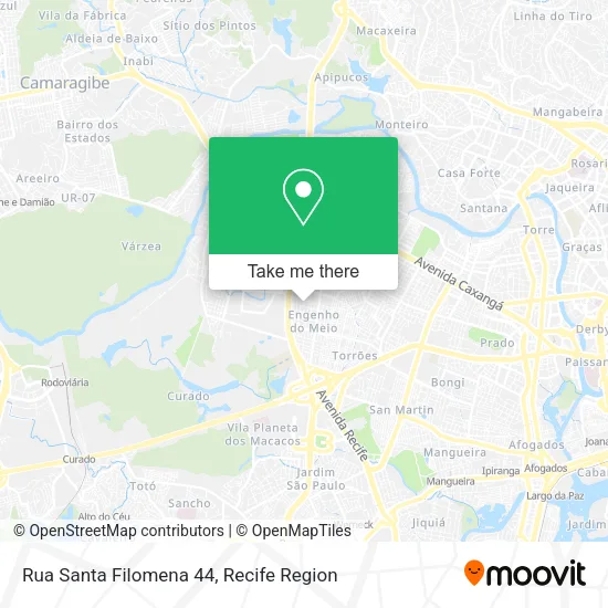 Rua Santa Filomena 44 map