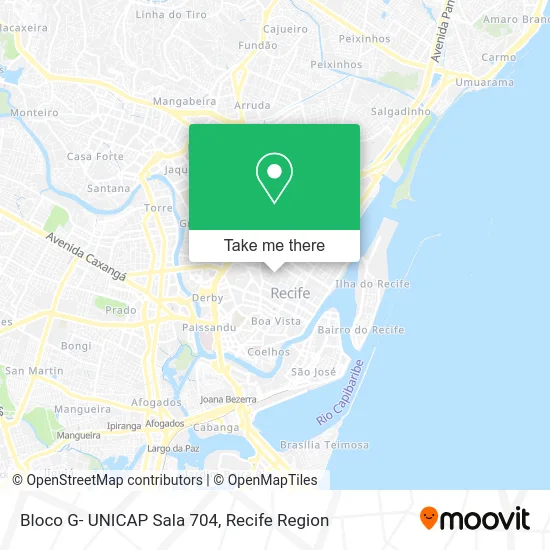 Bloco G- UNICAP Sala 704 map