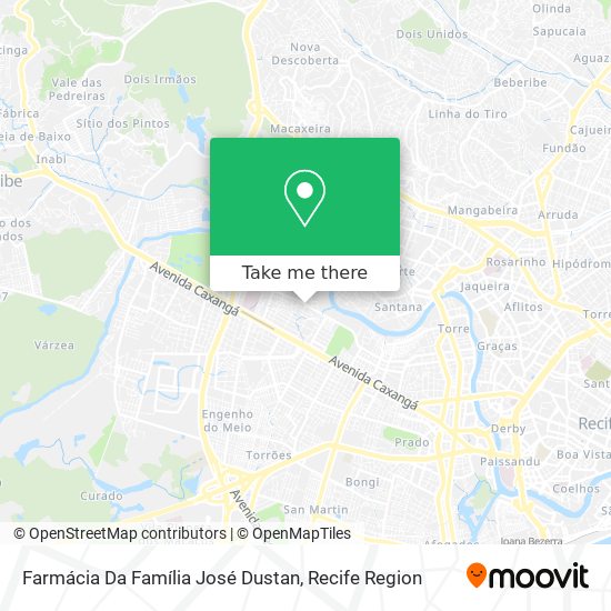 Farmácia Da Família José Dustan map