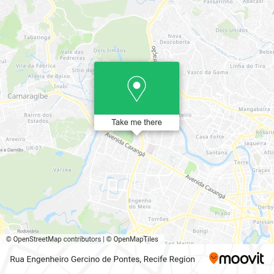 Rua Engenheiro Gercino de Pontes map
