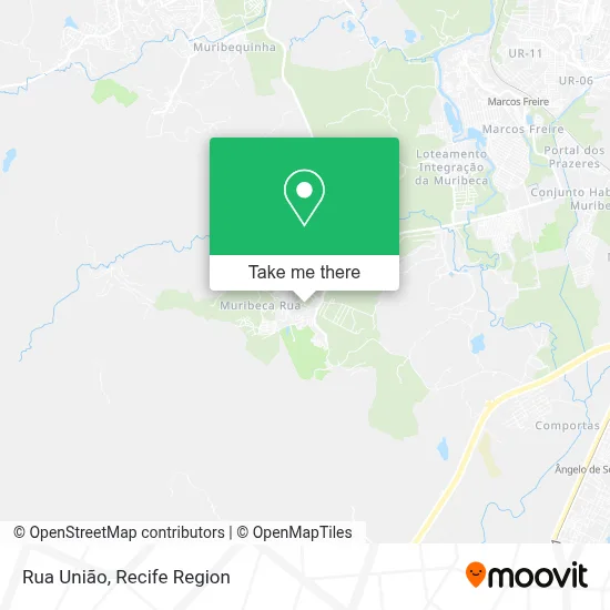 Rua União map