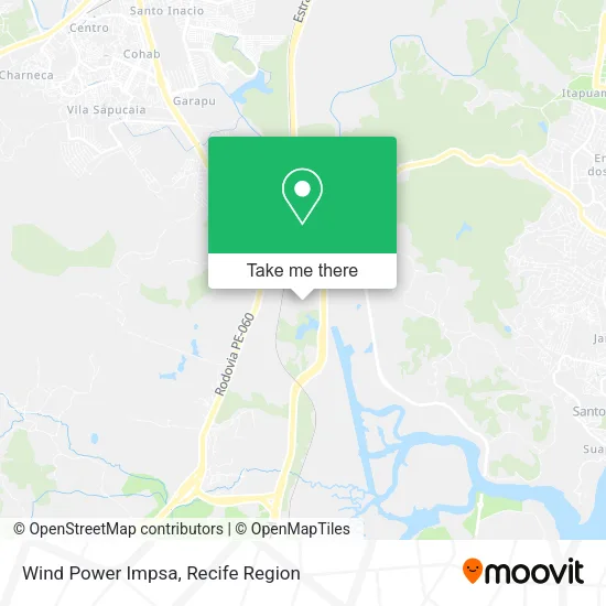 Wind Power Impsa map