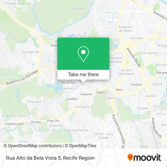 Rua Alto da Bela Vista 5 map