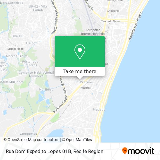 Rua Dom Expedito Lopes 01B map