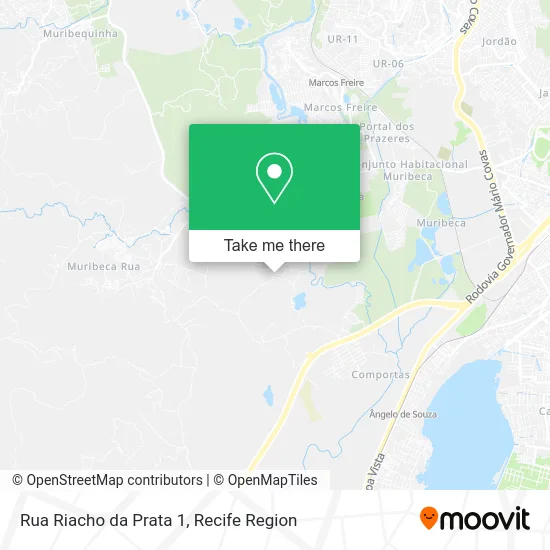 Rua Riacho da Prata 1 map