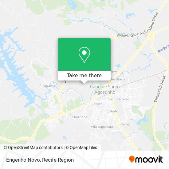 Engenho Novo map