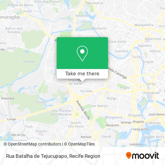 Rua Batalha de Tejucupapo map