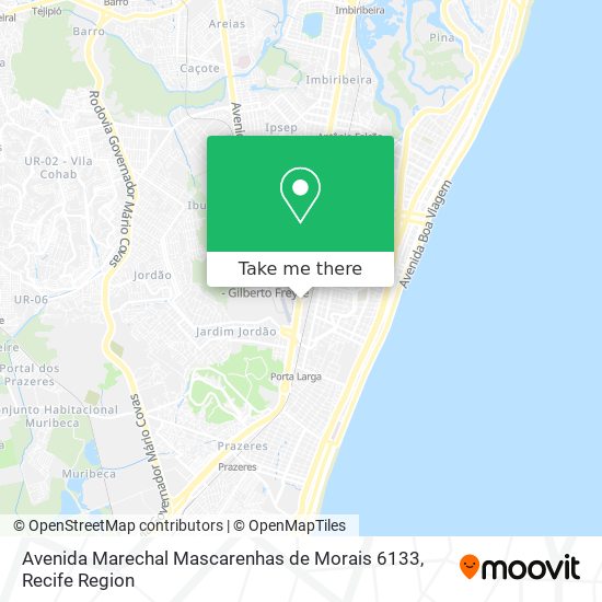 Avenida Marechal Mascarenhas de Morais 6133 map