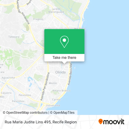 Rua Maria Judite Lins 495 map