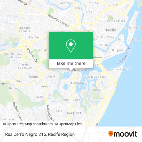 Rua Cerro Negro 215 map