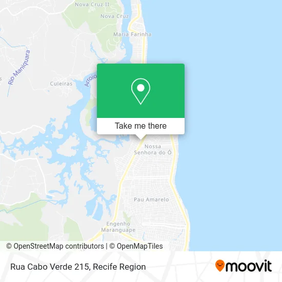 Rua Cabo Verde 215 map