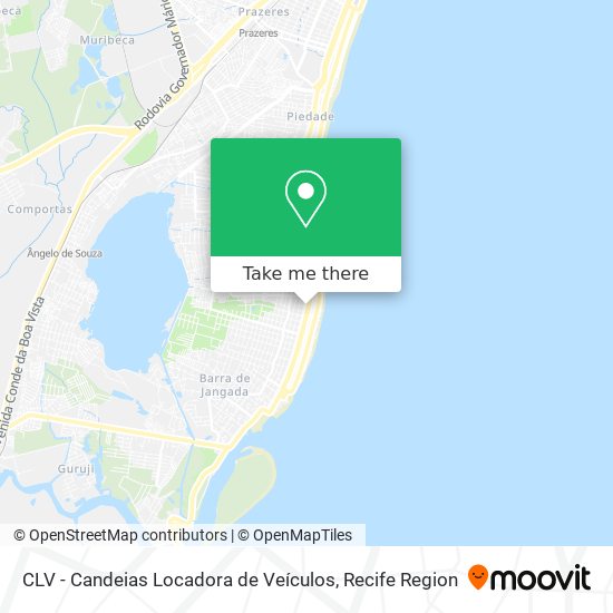 CLV - Candeias Locadora de Veículos map