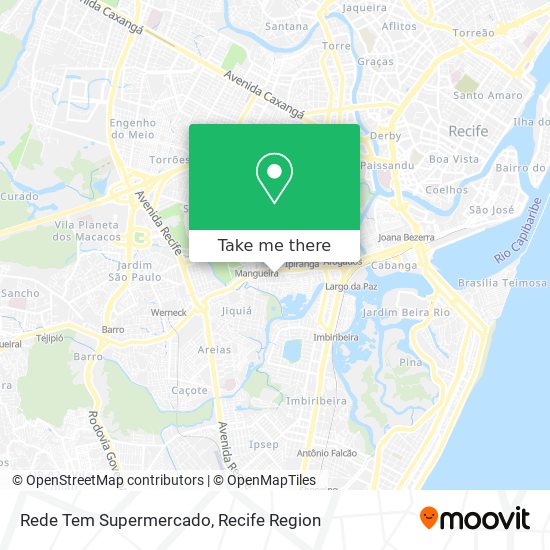 Rede Tem Supermercado map