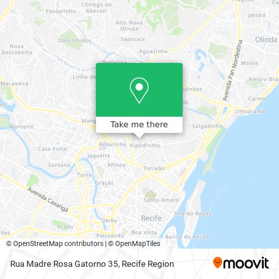 Rua Madre Rosa Gatorno 35 map