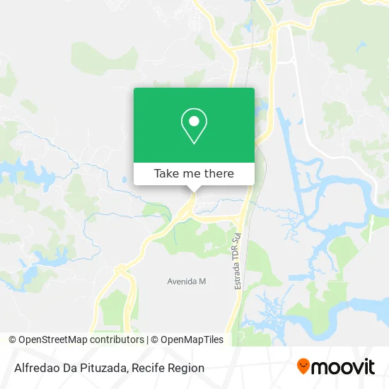 Alfredao Da Pituzada map
