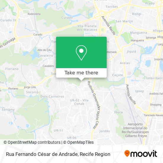 Rua Fernando César de Andrade map