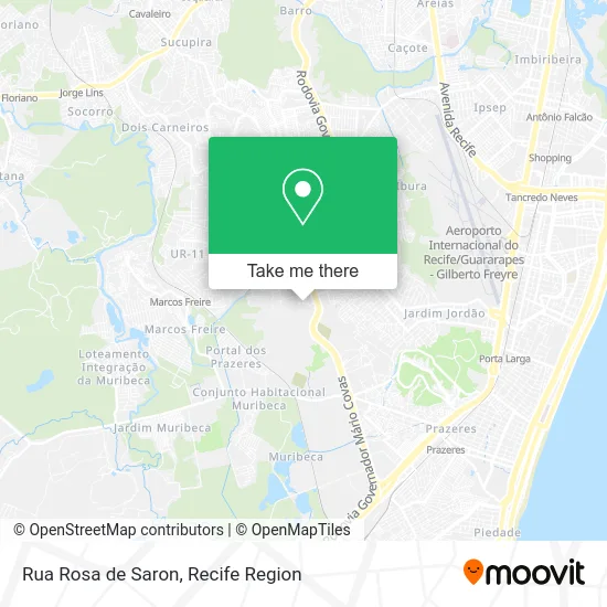 Rua Rosa de Saron map