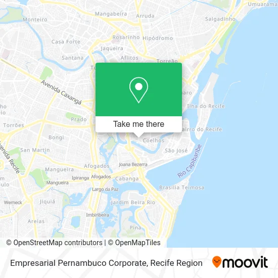 Empresarial Pernambuco Corporate map