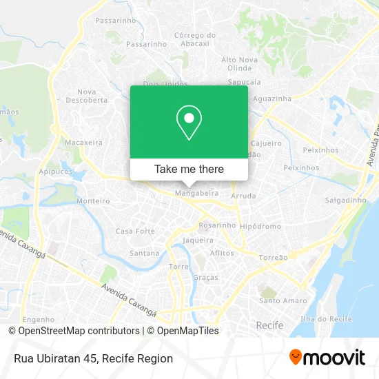 Rua Ubiratan 45 map
