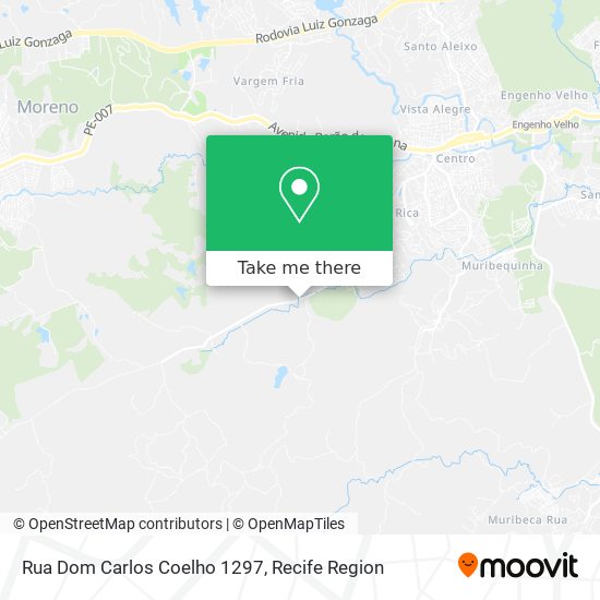 Rua Dom Carlos Coelho 1297 map