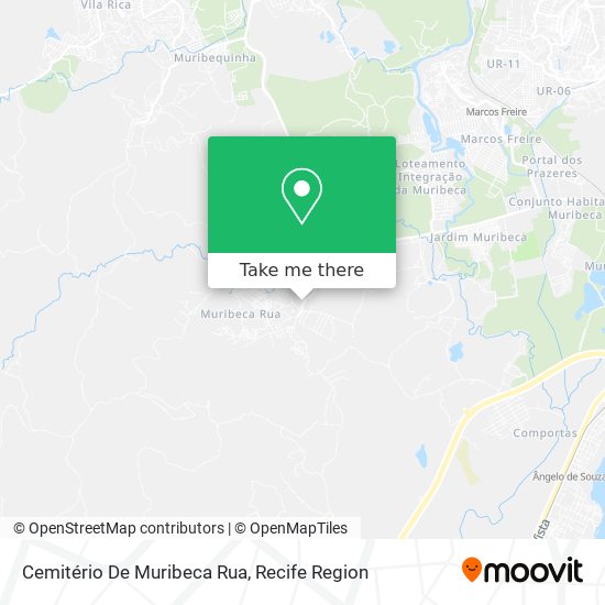 Cemitério De Muribeca Rua map