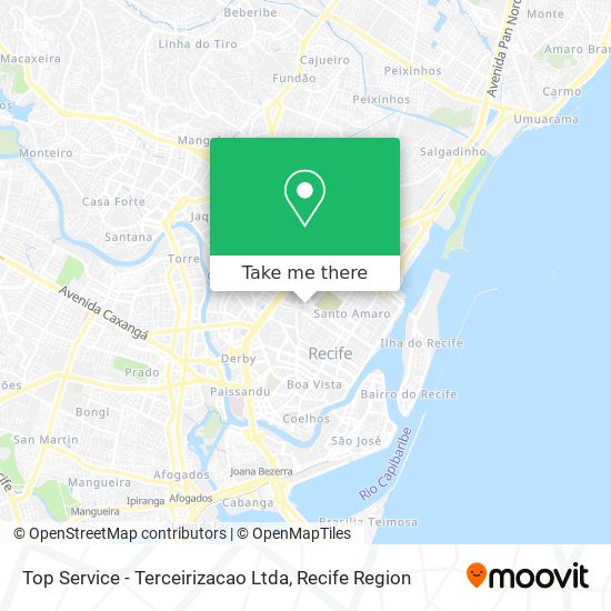 Top Service - Terceirizacao Ltda map