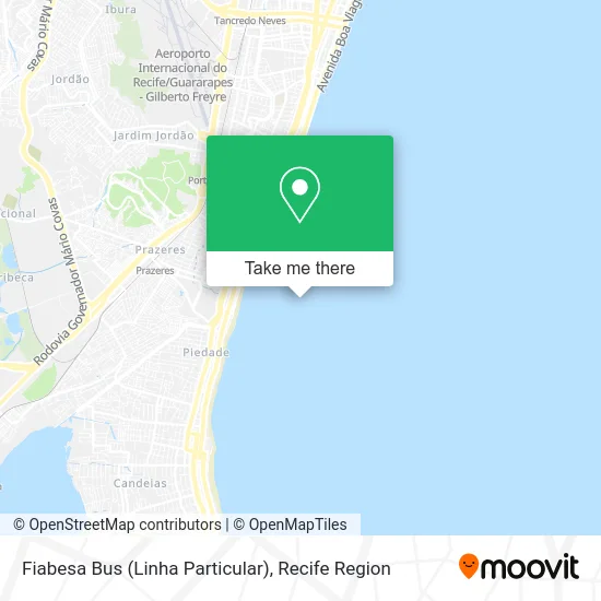 Fiabesa Bus (Linha Particular) map