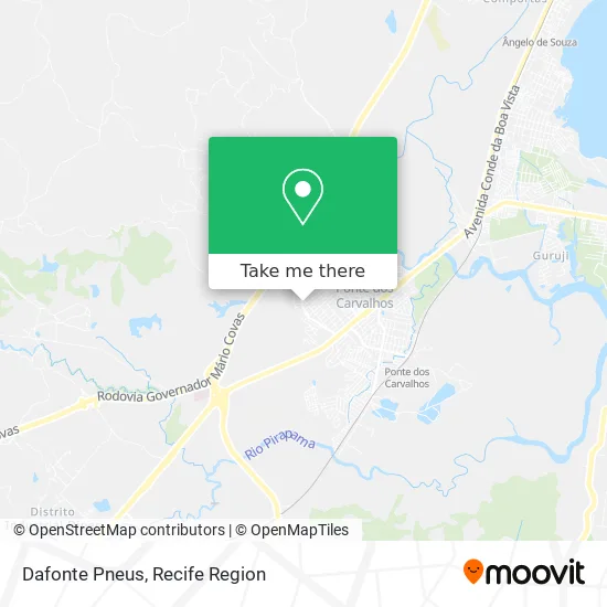 Dafonte Pneus map
