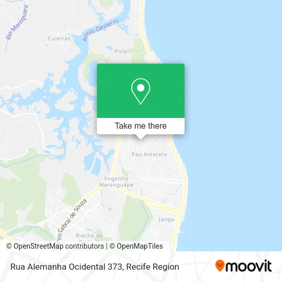 Rua Alemanha Ocidental 373 map