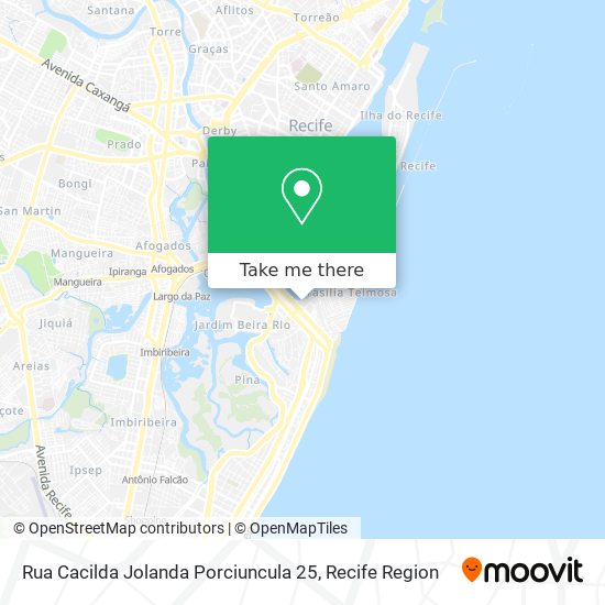 Rua Cacilda Jolanda Porciuncula 25 map