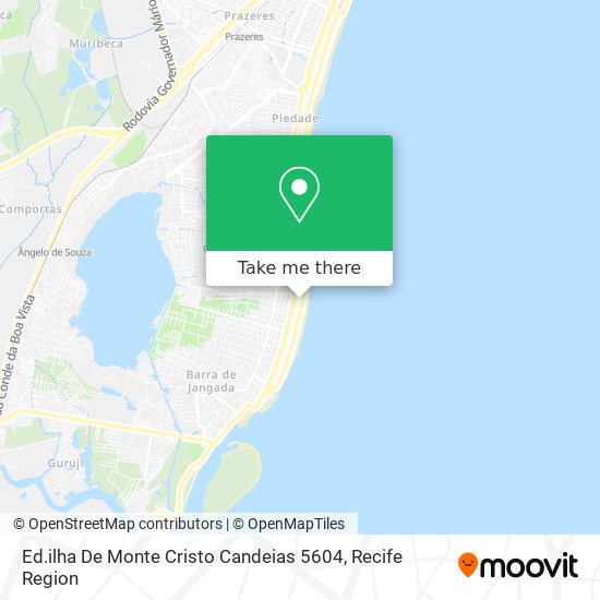 Ed.ilha De Monte Cristo Candeias 5604 map