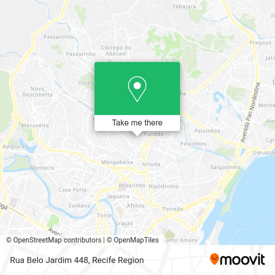 Rua Belo Jardim 448 map