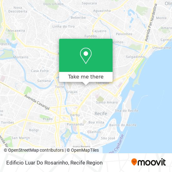 Edificio Luar Do Rosarinho map