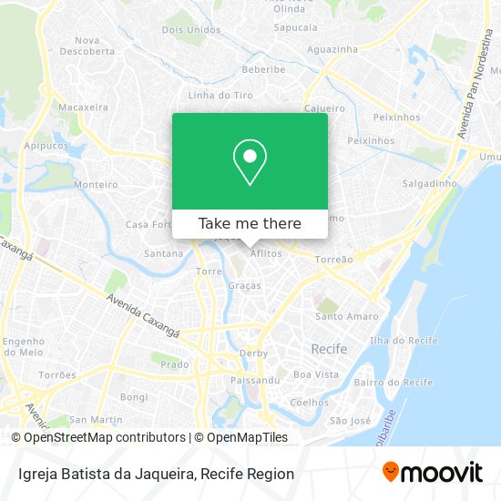 Igreja Batista da Jaqueira map