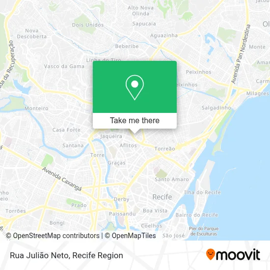 Rua Julião Neto map