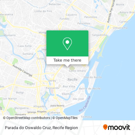 Parada do Oswaldo Cruz map