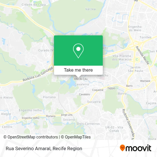 Rua Severino Amaral map