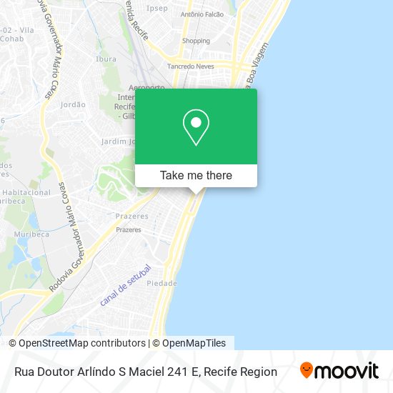 Rua Doutor Arlíndo S Maciel 241 E map