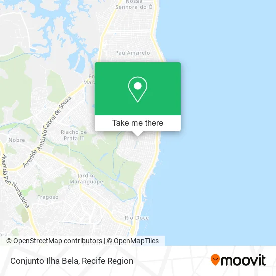 Conjunto Ilha Bela map