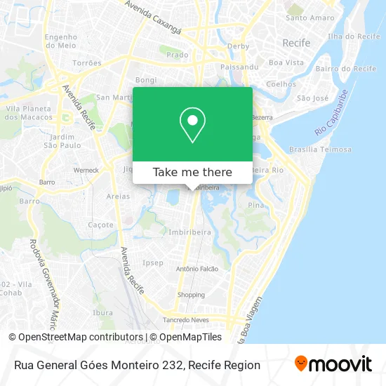 Rua General Góes Monteiro 232 map